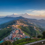 Darjeeling Tour Packages – Scenic view of Kanchenjunga from Darjeeling town