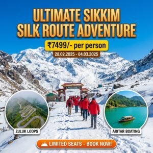 Sikkim Silk Route & Nathula Pass Exclusive – 5 Days / 4 Nights