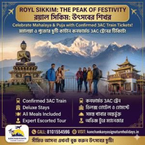 6N/7D Royal Sikkim Tour Package from Kolkata | Pelling, Namchi, Ravangla & Gangtok