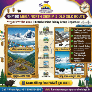 9N/10D Mega North Sikkim & Old Silk Route Exclusive (Puja Special 2026) 🏔️✨